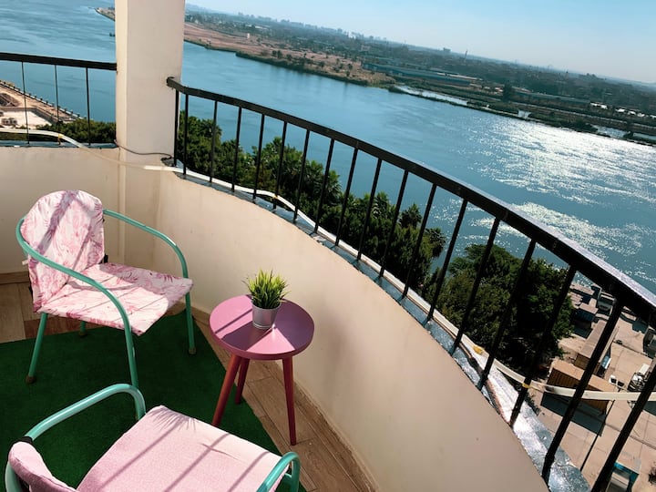 Nile&Pyramid Views|2BR| Art gallery — Apartment in Nile Corniche, Cairo, Egypt — photo 36