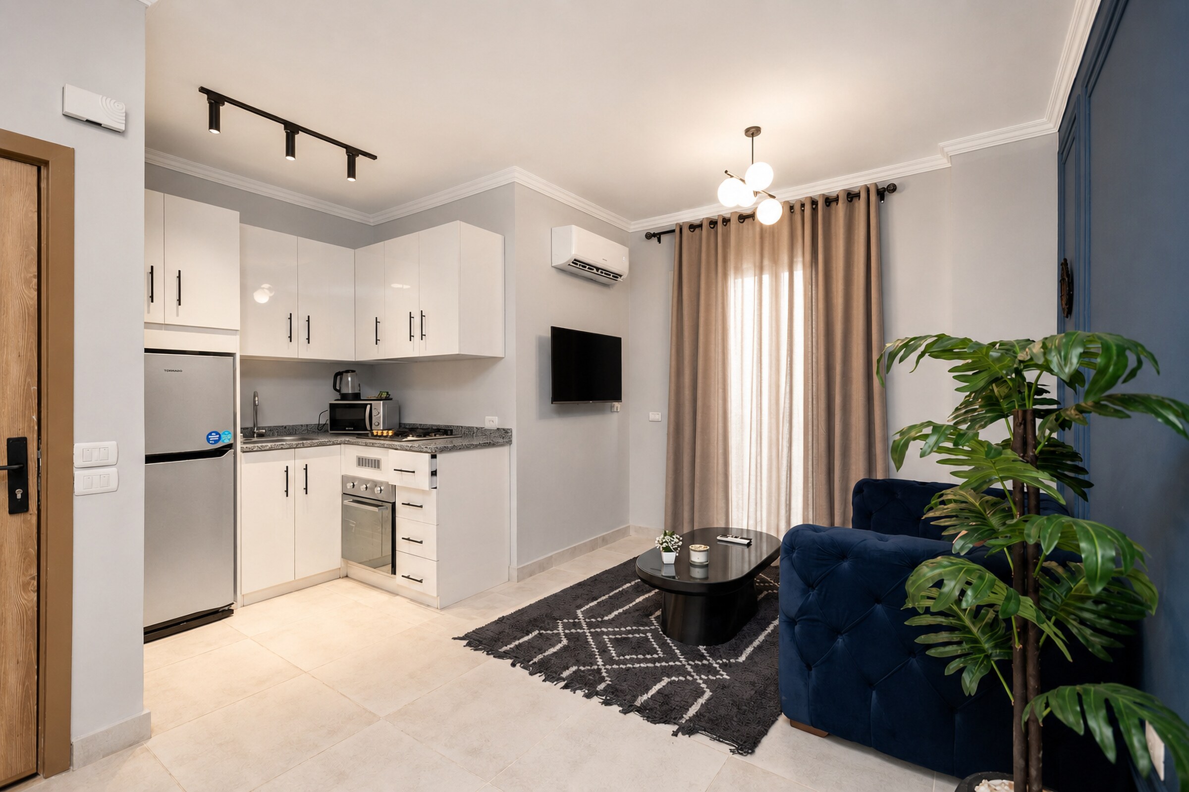 Travelholic Navy Nest 2BR Apartment | Lotus 106 — Apartment in Travelholic Residence near Mivida. Unit 106., Egypt — photo 2