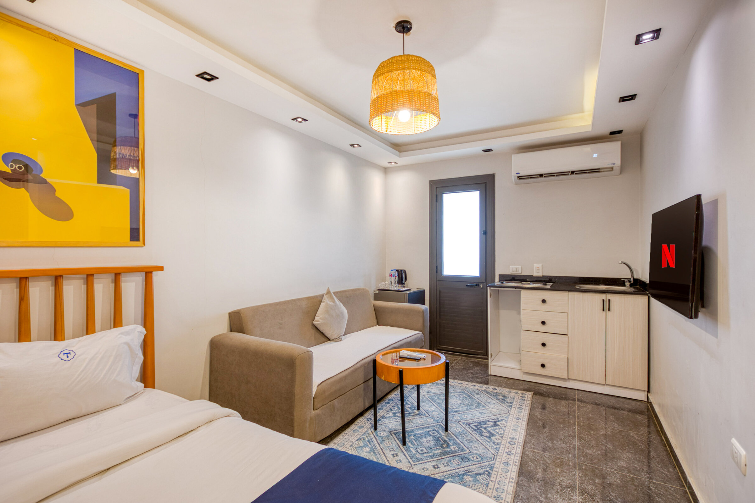 Travelholic Rooftop Studio near AUC | AUC 501 — Studio in Travelholic AUC Residence. Unit 501., Egypt — photo 2