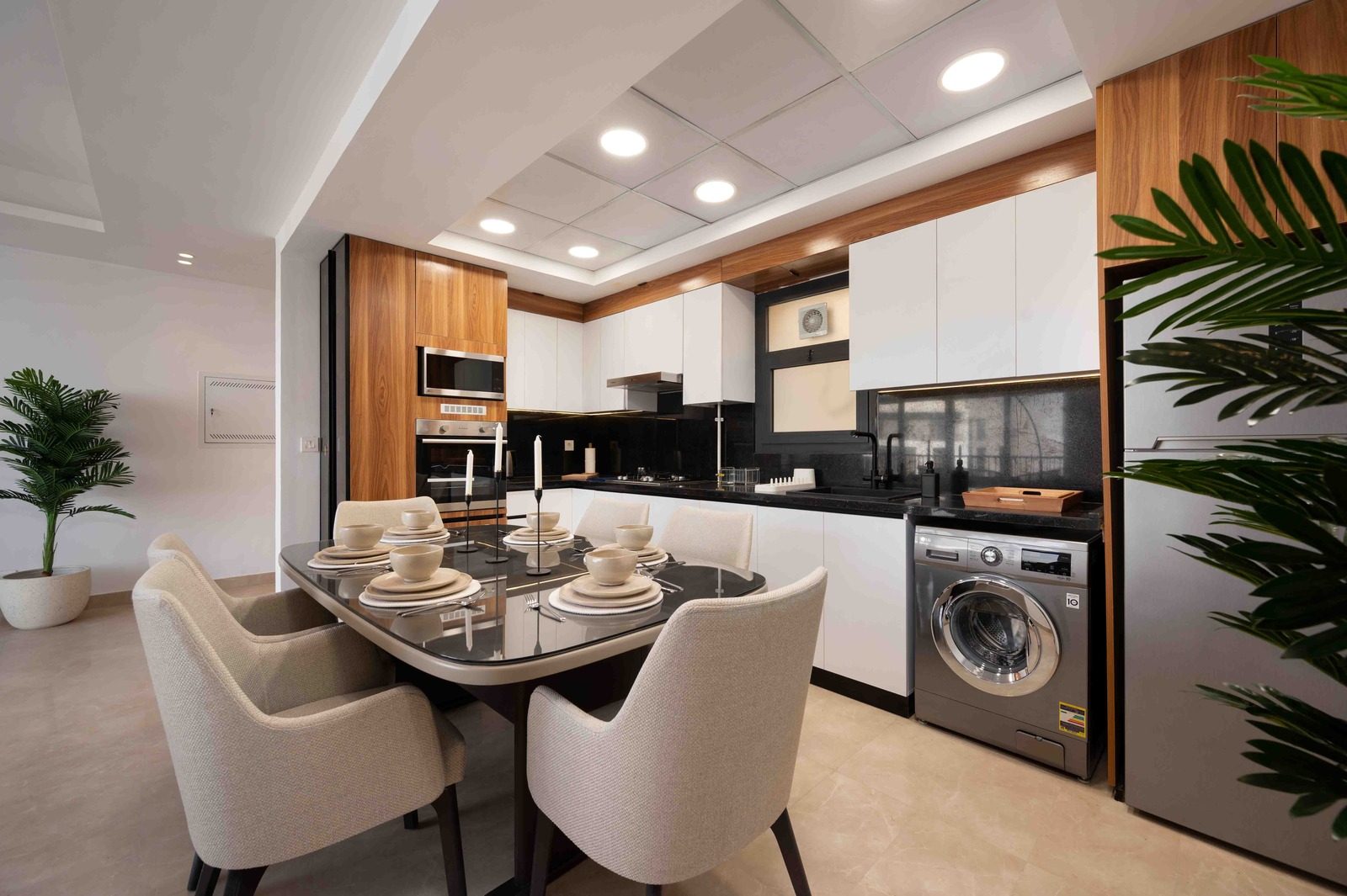 Vibrant 2BR Apartment – Garden View – CFC — Apartment in Aura, Cairo Festival City, Egypt — photo 9