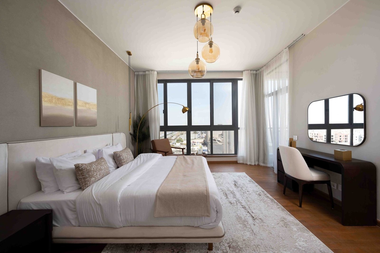 Charming 4BR Apartment – City View – Aeon Towers — Apartment in Aeon Towers, Sheikh Zayed, Egypt — photo 13
