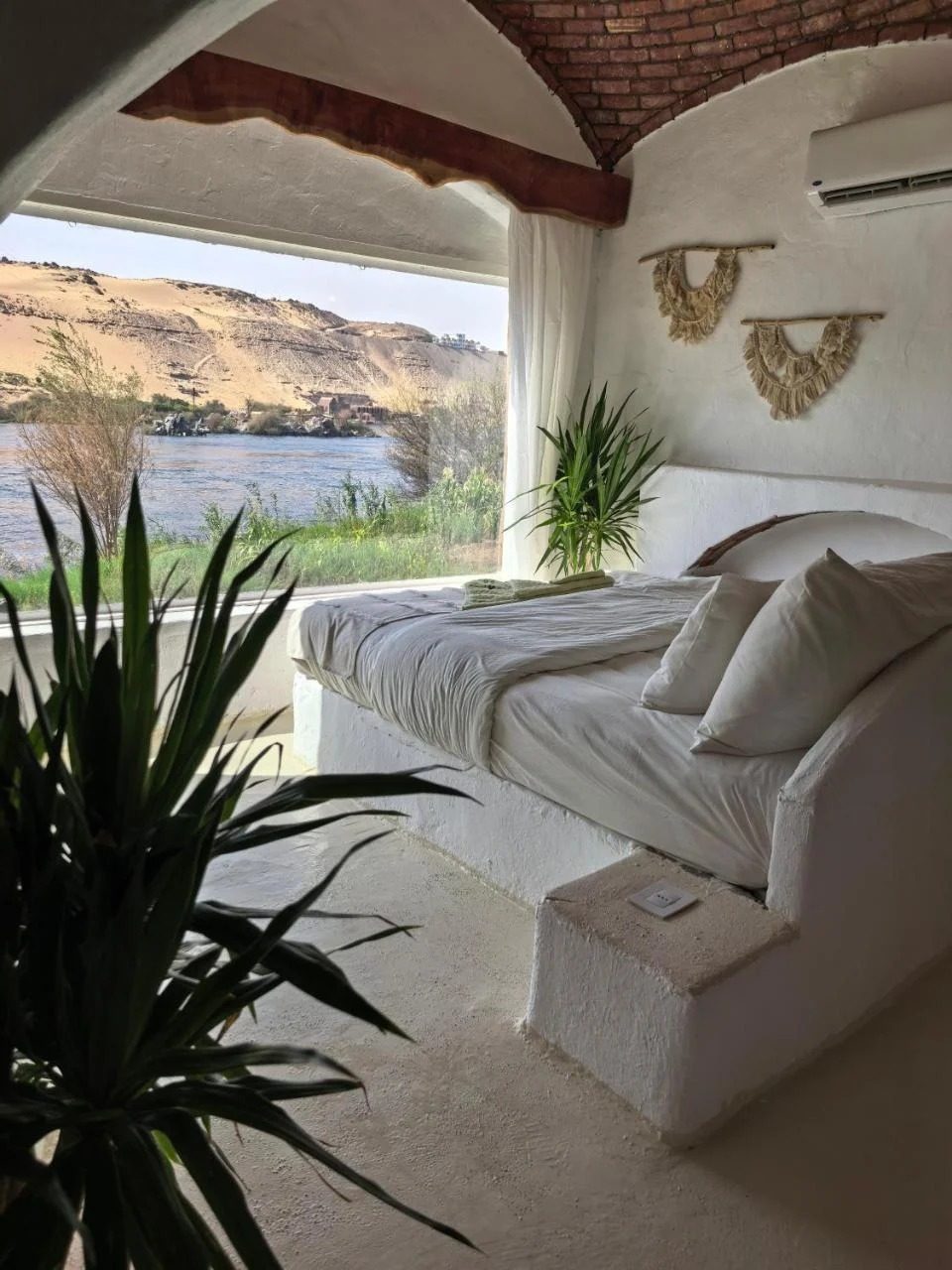 Family Room – Nile View – Nubian Guesthouse, Aswan — Private room in guesthouse in Nubian village on the West Bank of the Nile, Aswan, Egypt — photo 9
