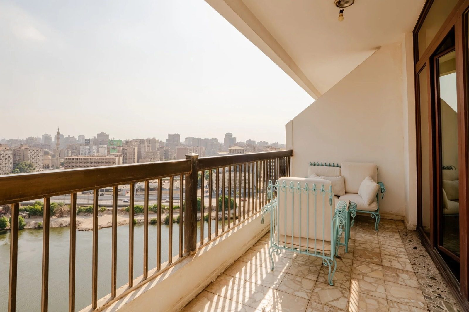 2BR Royal Suite – Nile View – Nile-side Hotel, Zamalek — Hotel serviced apartment in Nile side of Zamalek, Cairo, Egypt — photo 16