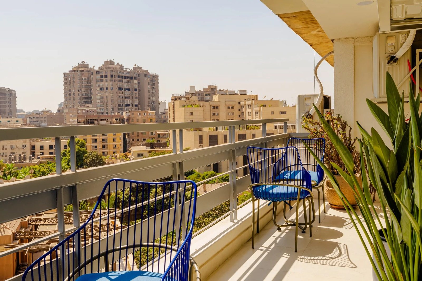 Bright 1BR Apartment – City View – Zamalek — Apartment in Central Zamalek, Cairo, Egypt — photo 9