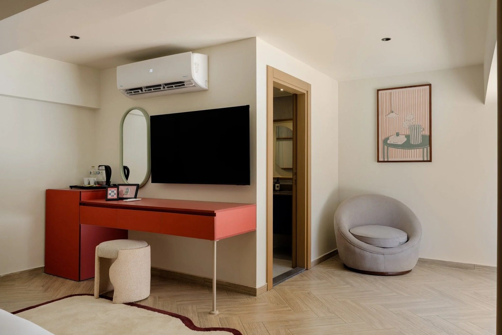 Elegant Studio – City View – Giza — Studio in Near Orman Botanical Garden & Giza Zoo, off Nile St, Giza, Egypt — photo 3