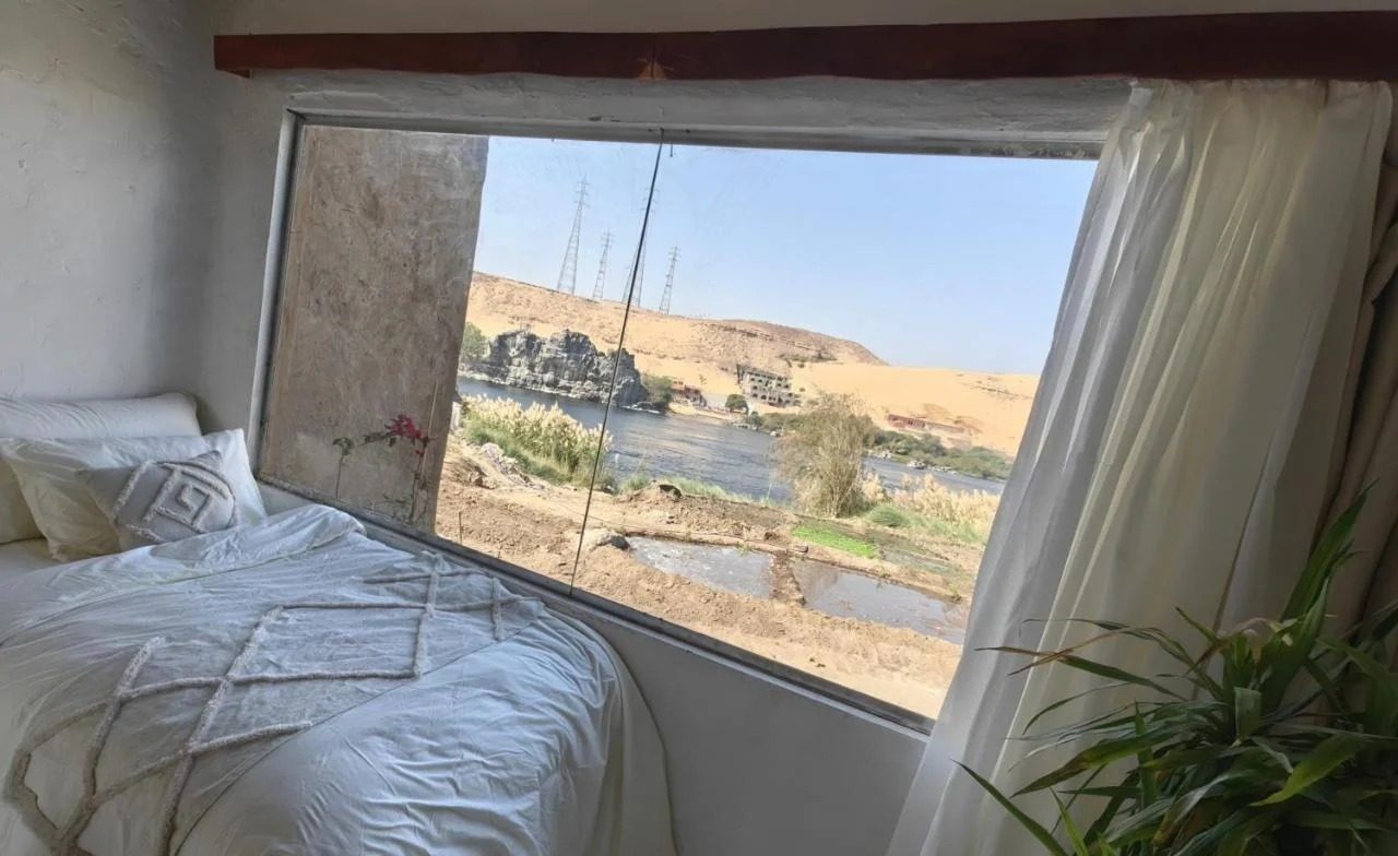 Triple Room – Nile View – Nubian Guesthouse, Aswan — Private room in guesthouse in Nubian village on the West Bank of the Nile, Aswan, Egypt — photo 8