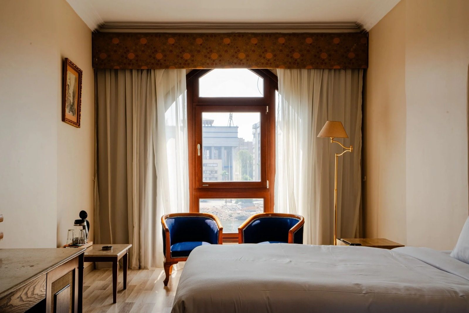 Standard Twin Room – Nile View – Nile-side Hotel, Zamalek — Private room in a hotel in Nile side of Zamalek, Cairo, Egypt — photo 5