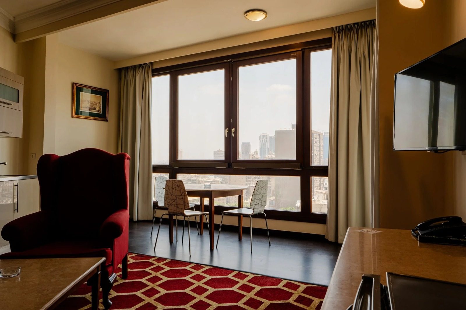 1BR Royal Suite – Nile View – Nile-side Hotel, Zamalek — Hotel serviced apartment in Nile side of Zamalek, Cairo, Egypt — photo 3