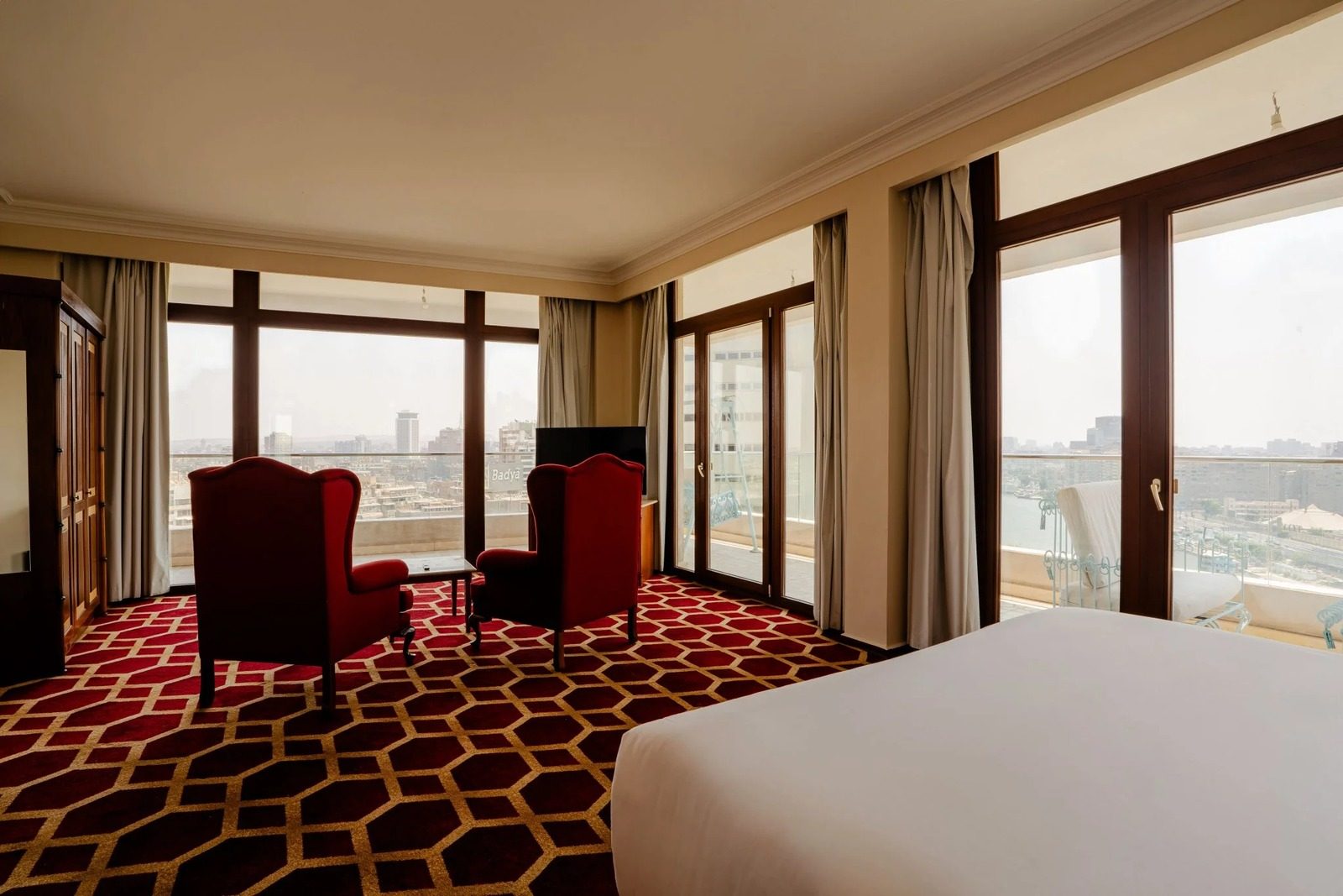 1BR Royal Suite – Nile View – Nile-side Hotel, Zamalek — Hotel serviced apartment in Nile side of Zamalek, Cairo, Egypt — photo 5