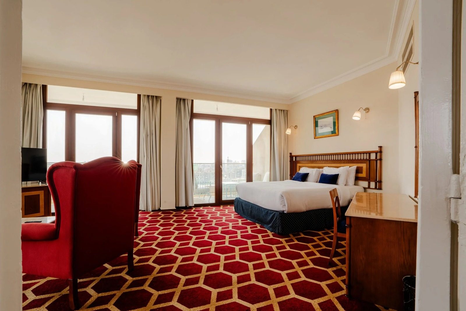 1BR Royal Suite – Nile View – Nile-side Hotel, Zamalek — Hotel serviced apartment in Nile side of Zamalek, Cairo, Egypt — photo 12