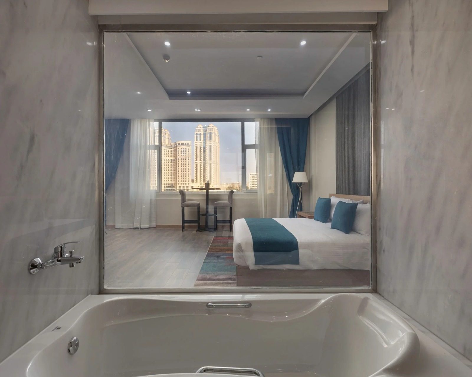 Suite – Nile View – Nile-front Hotel, Zamalek — Hotel serviced apartment in Northern Zamalek on the Nile, Cairo, Egypt — photo 12