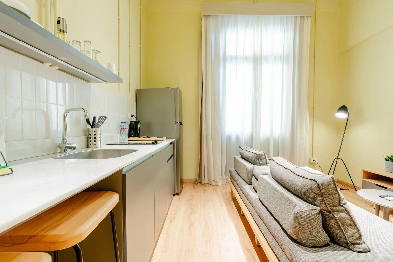 Modern 2BR Apartment – City View – Alexandria — Apartment in Nabi Daniel St, central Alexandria — near Raml Station and the Corniche, Egypt — photo 3