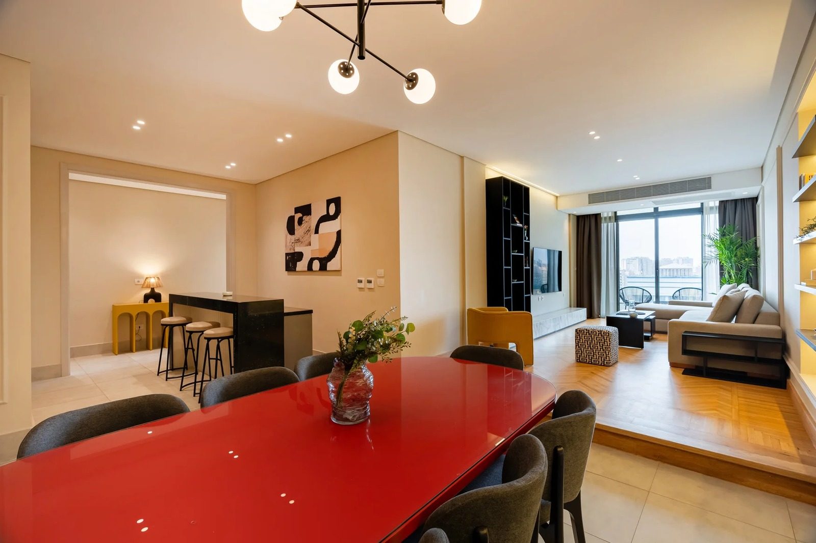 3BR Apartment – Nile View – Zamalek — Apartment in Nile side of Zamalek, Cairo, Egypt — photo 2