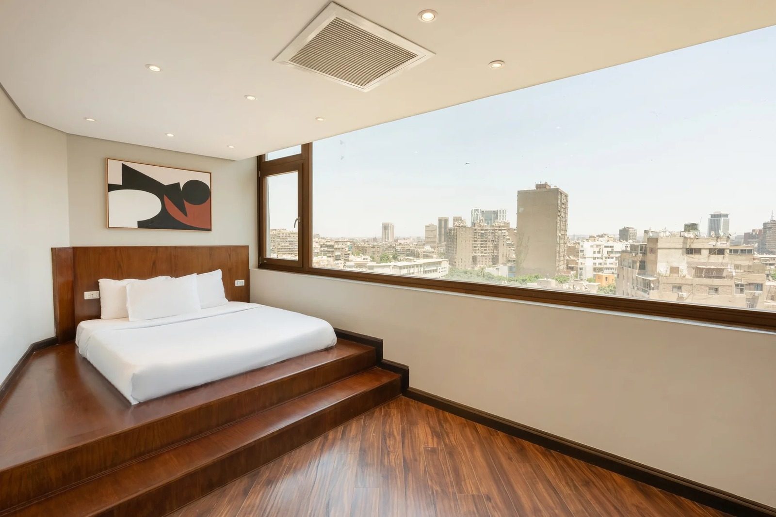 Bright Studio – City View – Zamalek — Studio in Nile side of Zamalek, Cairo, Egypt — photo 4