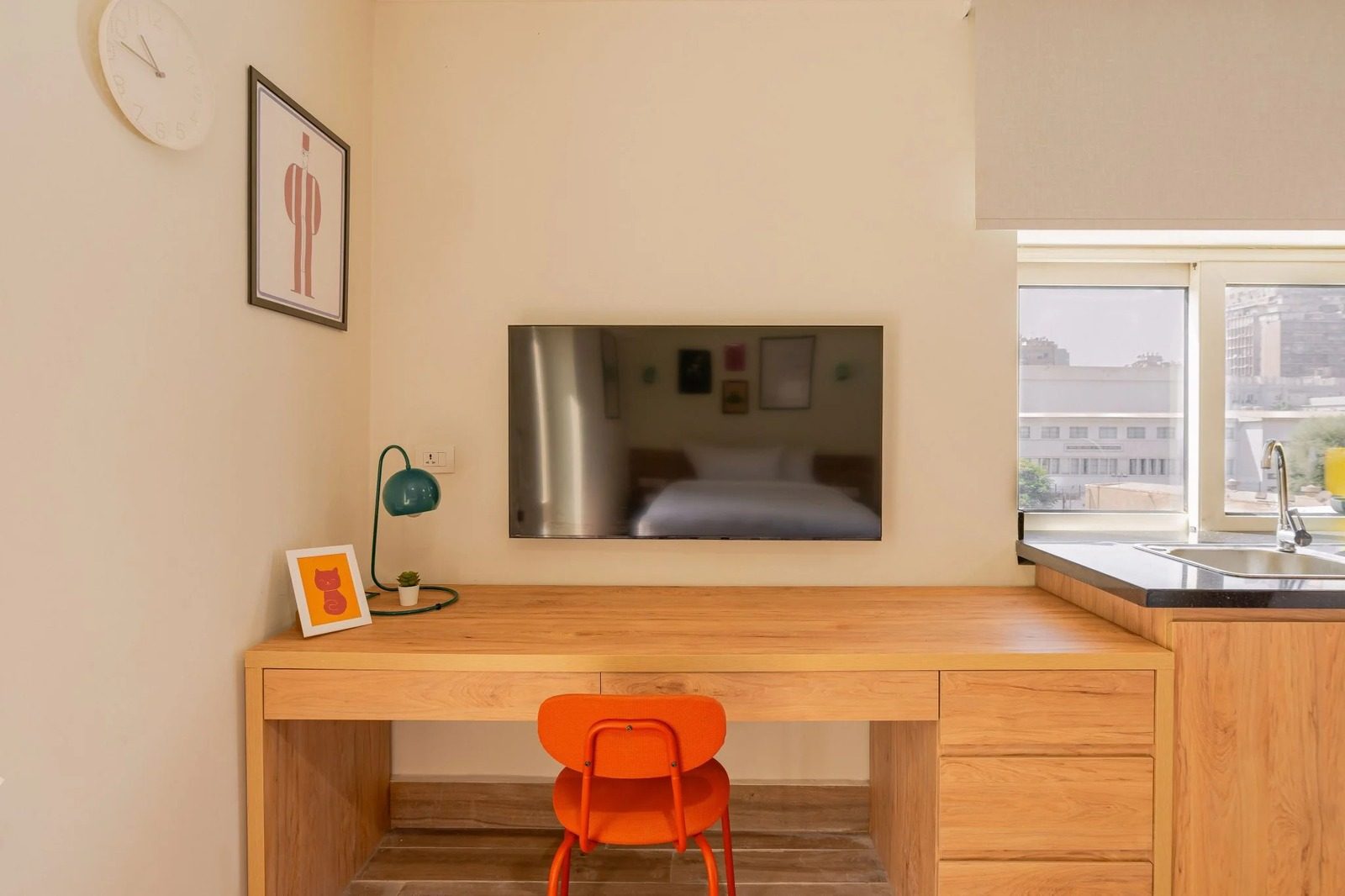 Studio with Balcony – Zamalek — Studio in Zamalek, Cairo, Egypt — photo 6