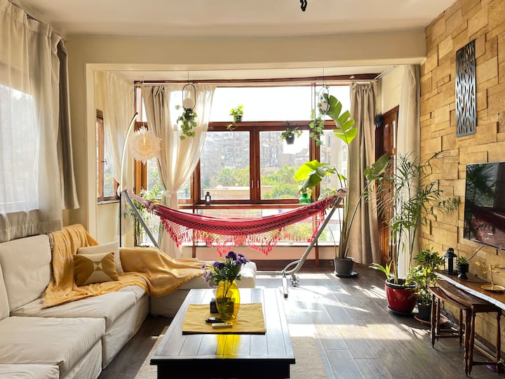 Luxury Colorful Zamalek Apartment w Amazing View — Apartment in Cairo, Egypt, Egypt — photo 12