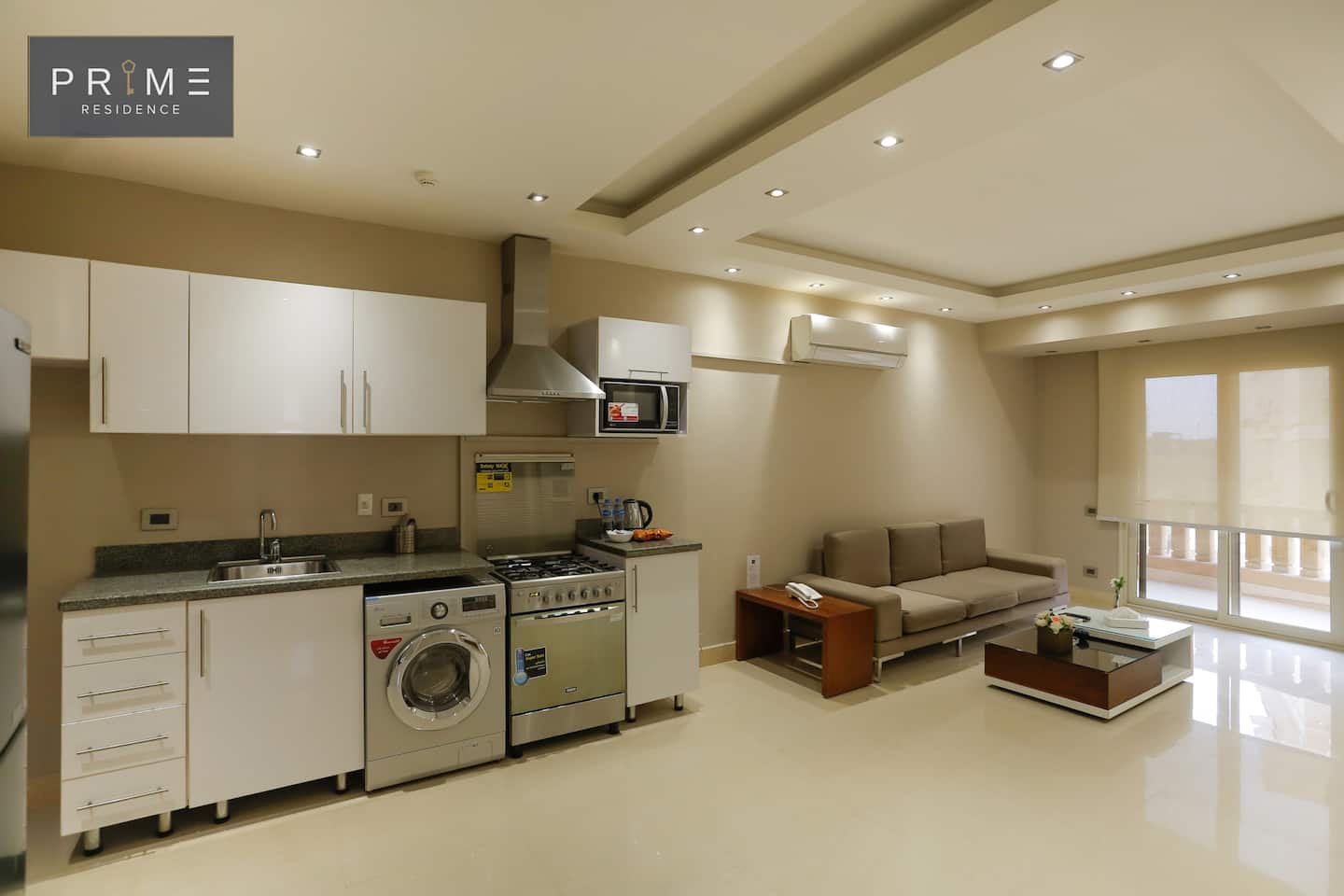 1 Bedroom Dlx Apt (Twin)-Prime Residence New Cairo — Hotel serviced apartment in Prime Residence New Cairo, New Cairo, Egypt — photo 4