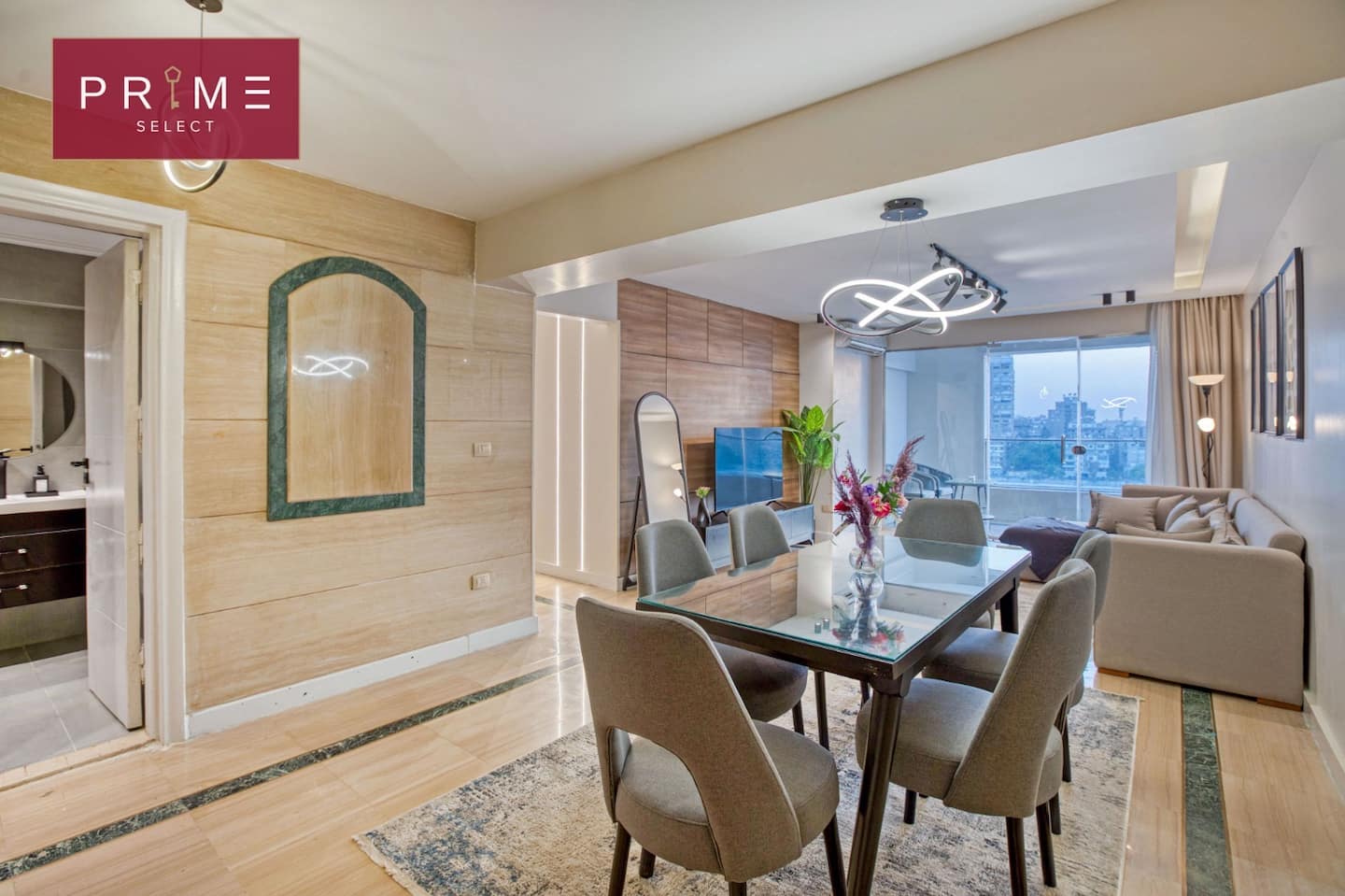 Dlx 2 BR Apt. Nile View - Prime Residence Arkadia — Apartment in Prime Residence Arkadia, Cairo, Egypt — photo 17