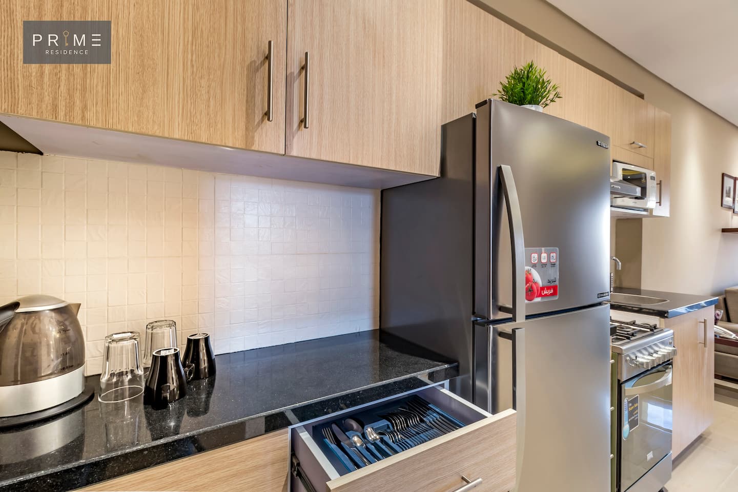 1 Bedroom Apt Dlx (King)-Prime Residence New Cairo — Hotel serviced apartment in Prime Residence New Cairo, New Cairo, Egypt — photo 5