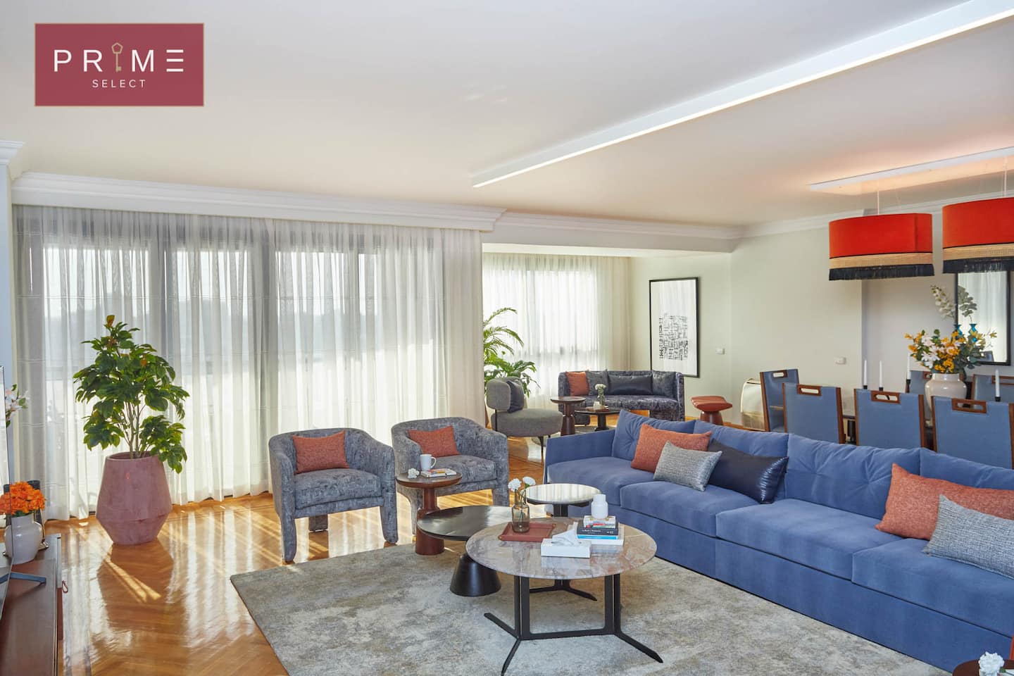 4 BDRs Apt. Nile View - Prime Residence Arkadia — Hotel serviced apartment in Prime Residence Arkadia, Cairo, Egypt — photo 8