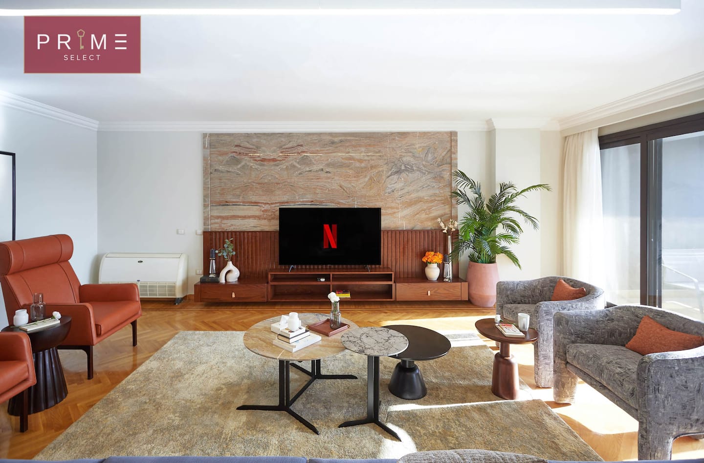 4 BDRs Apt. Nile View - Prime Residence Arkadia — Hotel serviced apartment in Prime Residence Arkadia, Cairo, Egypt — photo 10