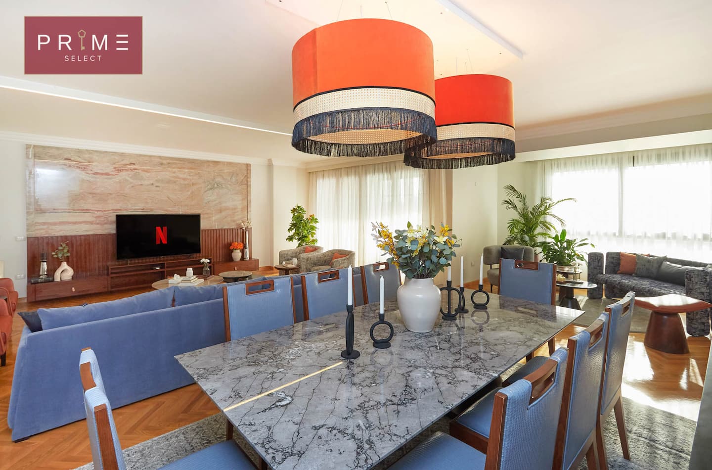 4 BDRs Apt. Nile View - Prime Residence Arkadia — Hotel serviced apartment in Prime Residence Arkadia, Cairo, Egypt — photo 18