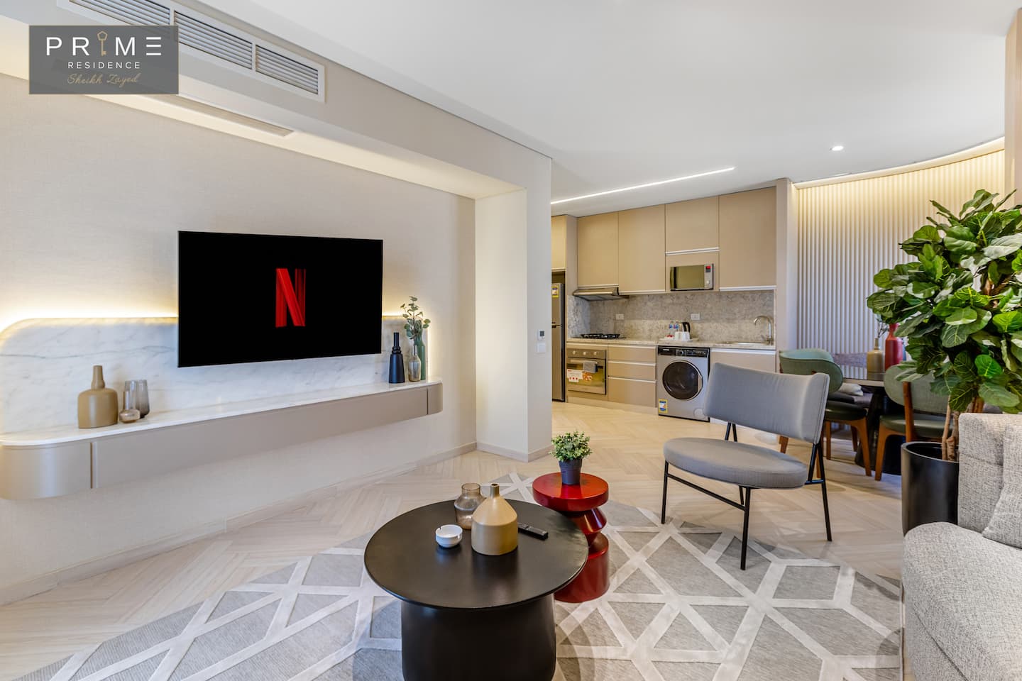 Superior 1BR (Twin) - Prime Residence Sheikh Zayed — Hotel serviced apartment in Prime Residence Sheikh Zayed, Sheikh Zayed, Egypt — photo 8