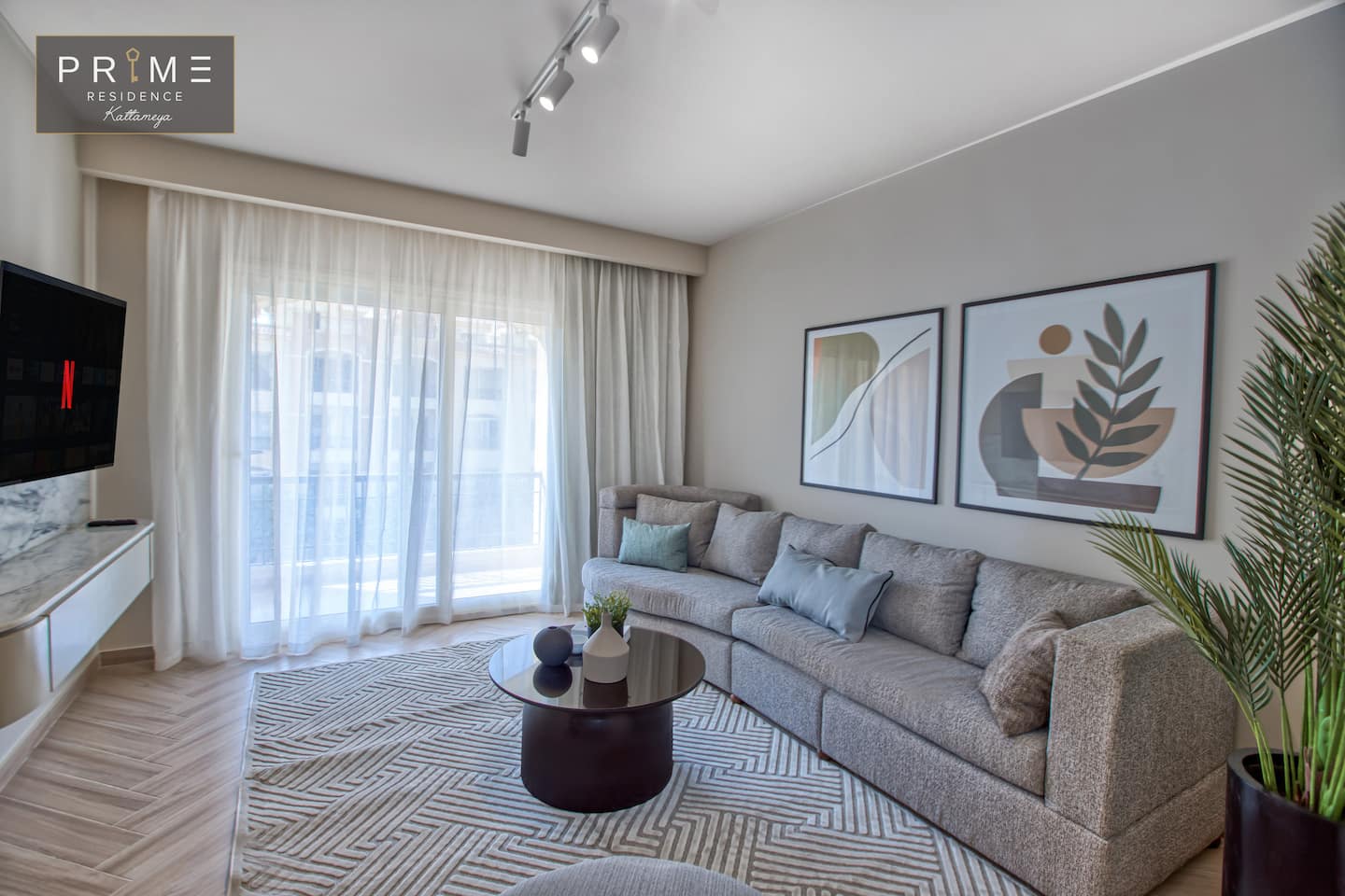 One Bedroom Apt - Prime Residence Kattameya — Apartment in Prime Residence Kattameya, New Cairo, Egypt — photo 4