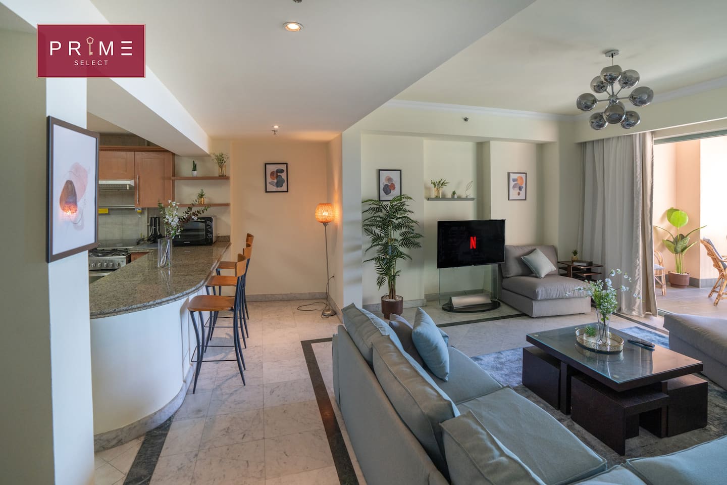 2BDRs Apt Seaview - Prime Select San Stefano Alex. — Apartment in Prime Select San Stefano Alex., Alexandria, Egypt — photo 5