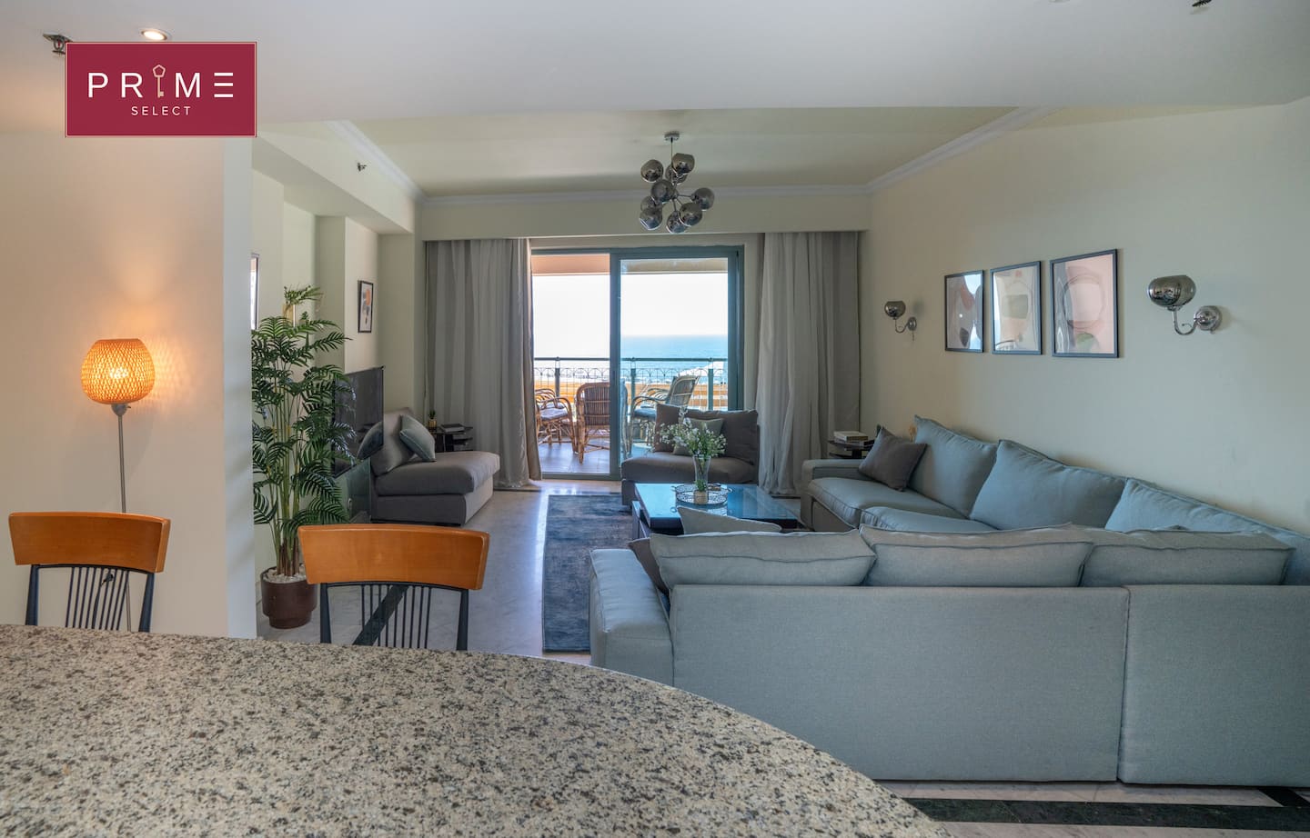 2BDRs Apt Seaview - Prime Select San Stefano Alex. — Apartment in Prime Select San Stefano Alex., Alexandria, Egypt — photo 6