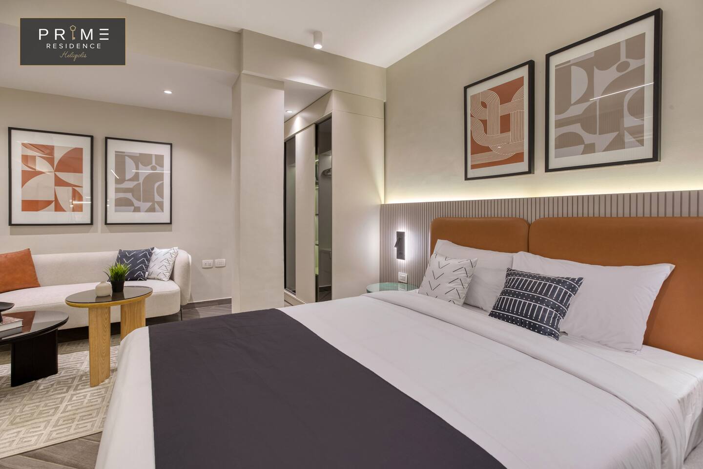 Deluxe Studio - Prime Residence Heliopolis — Studio in Prime Residence Heliopolis, Cairo, Egypt — photo 9