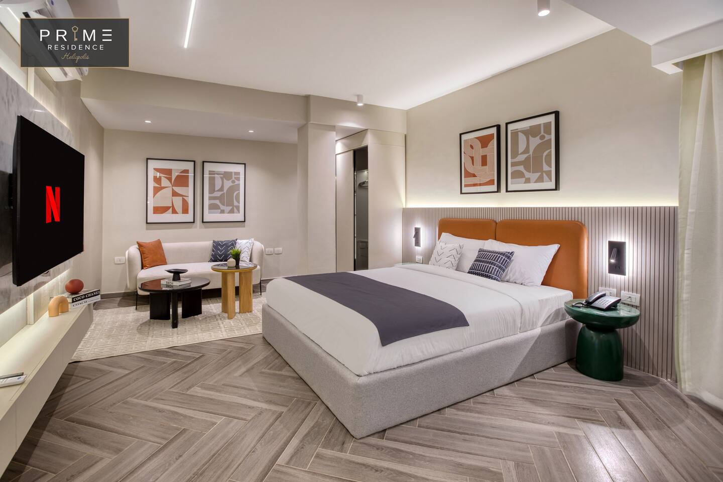 Deluxe Studio - Prime Residence Heliopolis — Studio in Prime Residence Heliopolis, Cairo, Egypt — photo 10