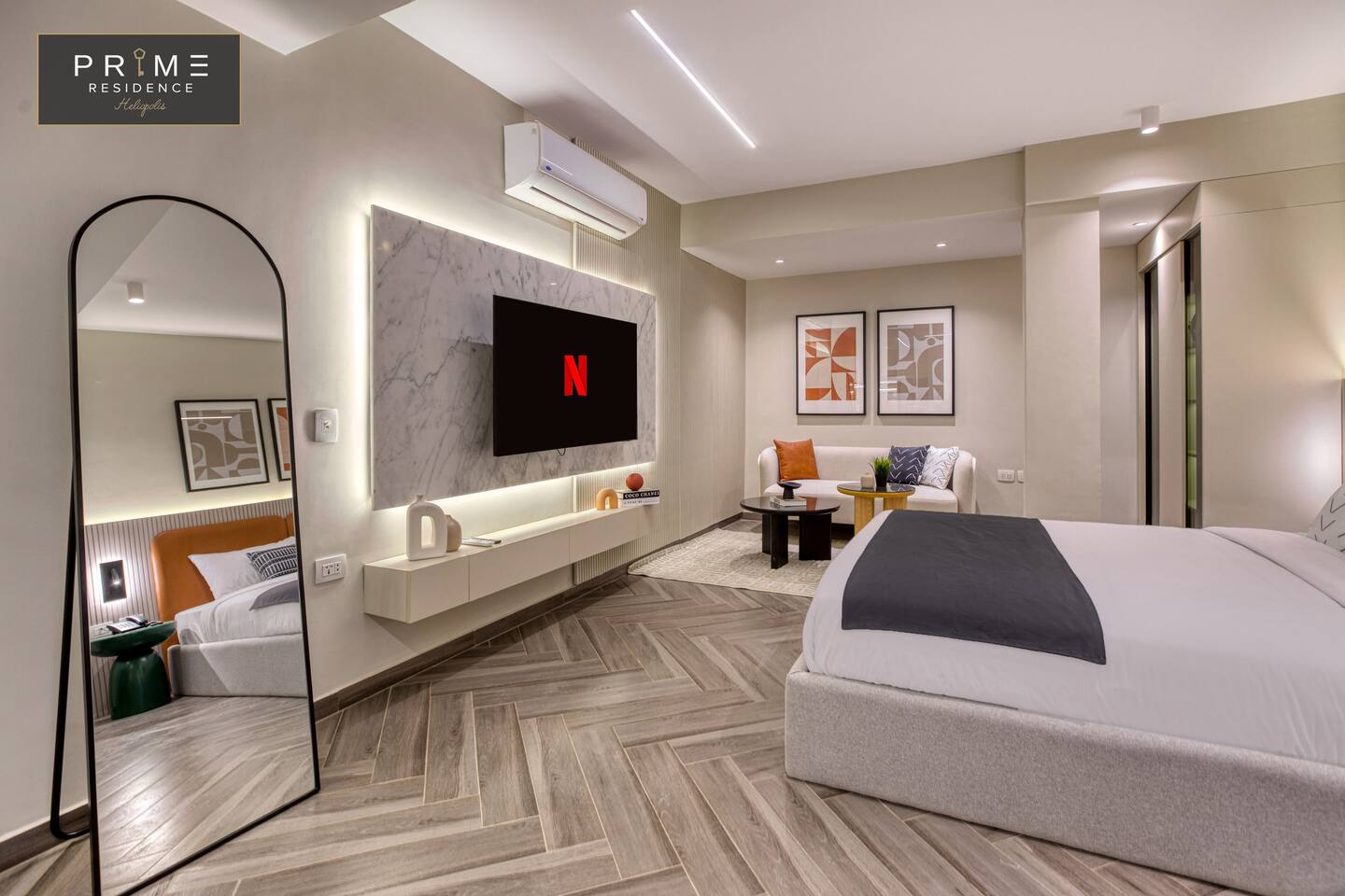 Deluxe Studio - Prime Residence Heliopolis — Studio in Prime Residence Heliopolis, Cairo, Egypt — photo 11