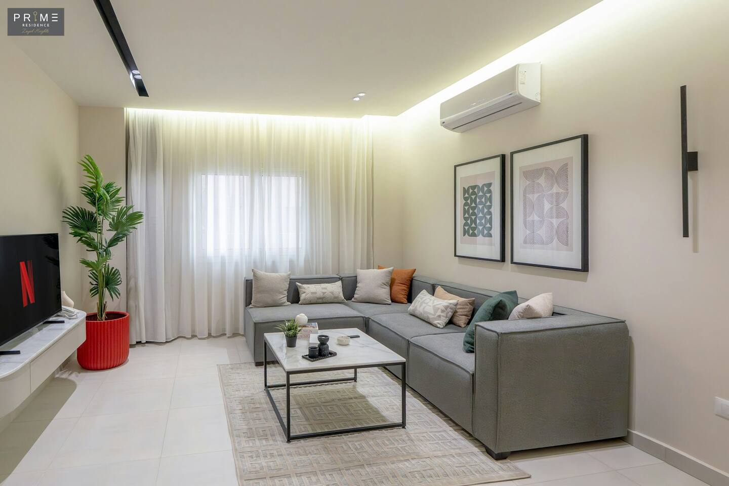 Dlx. 2 BDR. Apt. - Prime Residence Zayed Heights — Hotel serviced apartment in Prime Residence Zayed Heights, Sheikh Zayed, Egypt — photo 2