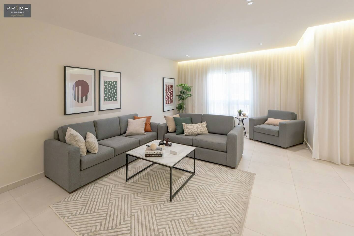 Dlx. 2 BDR. Apt. - Prime Residence Zayed Heights — Hotel serviced apartment in Prime Residence Zayed Heights, Sheikh Zayed, Egypt — photo 7