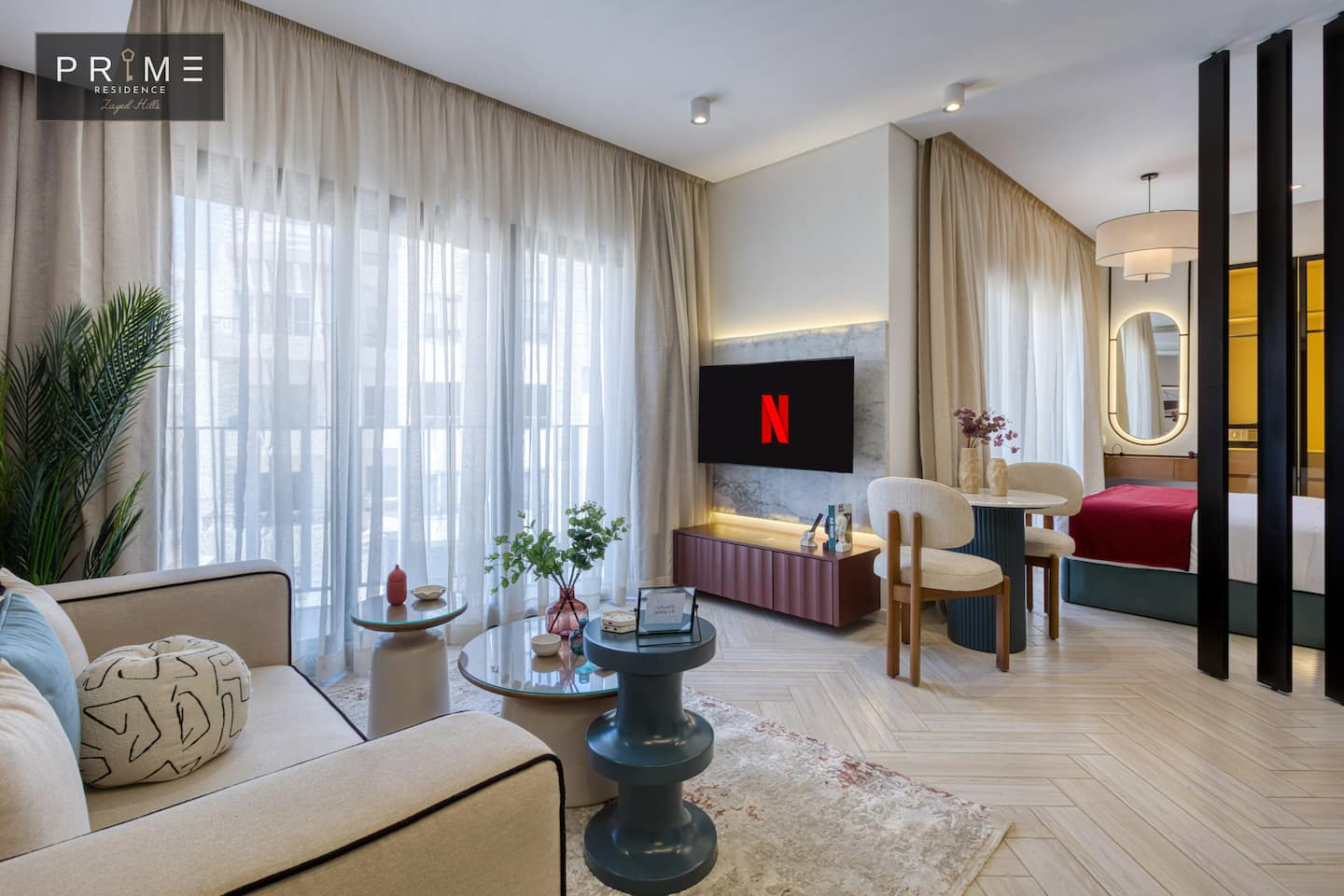 Deluxe Studio - Prime Residence Zayed Hills — Studio in Prime Residence Zayed Hills, Sheikh Zayed, Egypt — photo 14