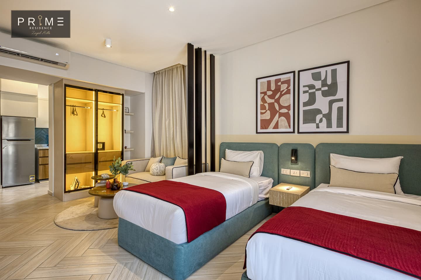 Deluxe Studio Twin - Prime Residence Zayed Hills — Studio in Prime Residence Zayed Hills, Sheikh Zayed, Egypt — photo 5