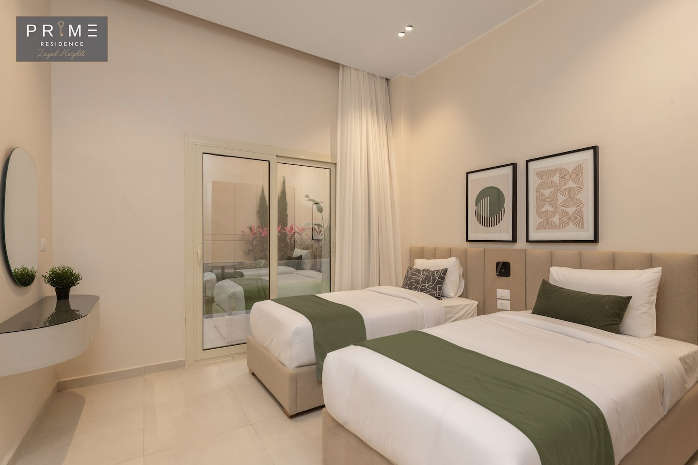 Std 1 BDR Twin beds -Prime Residence Zayed Heights — Apartment in Prime Residence Zayed Heights, Sheikh Zayed, Egypt — photo 15