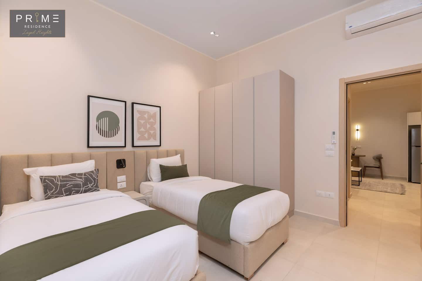 Std 1 BDR Twin beds -Prime Residence Zayed Heights — Apartment in Prime Residence Zayed Heights, Sheikh Zayed, Egypt — photo 18