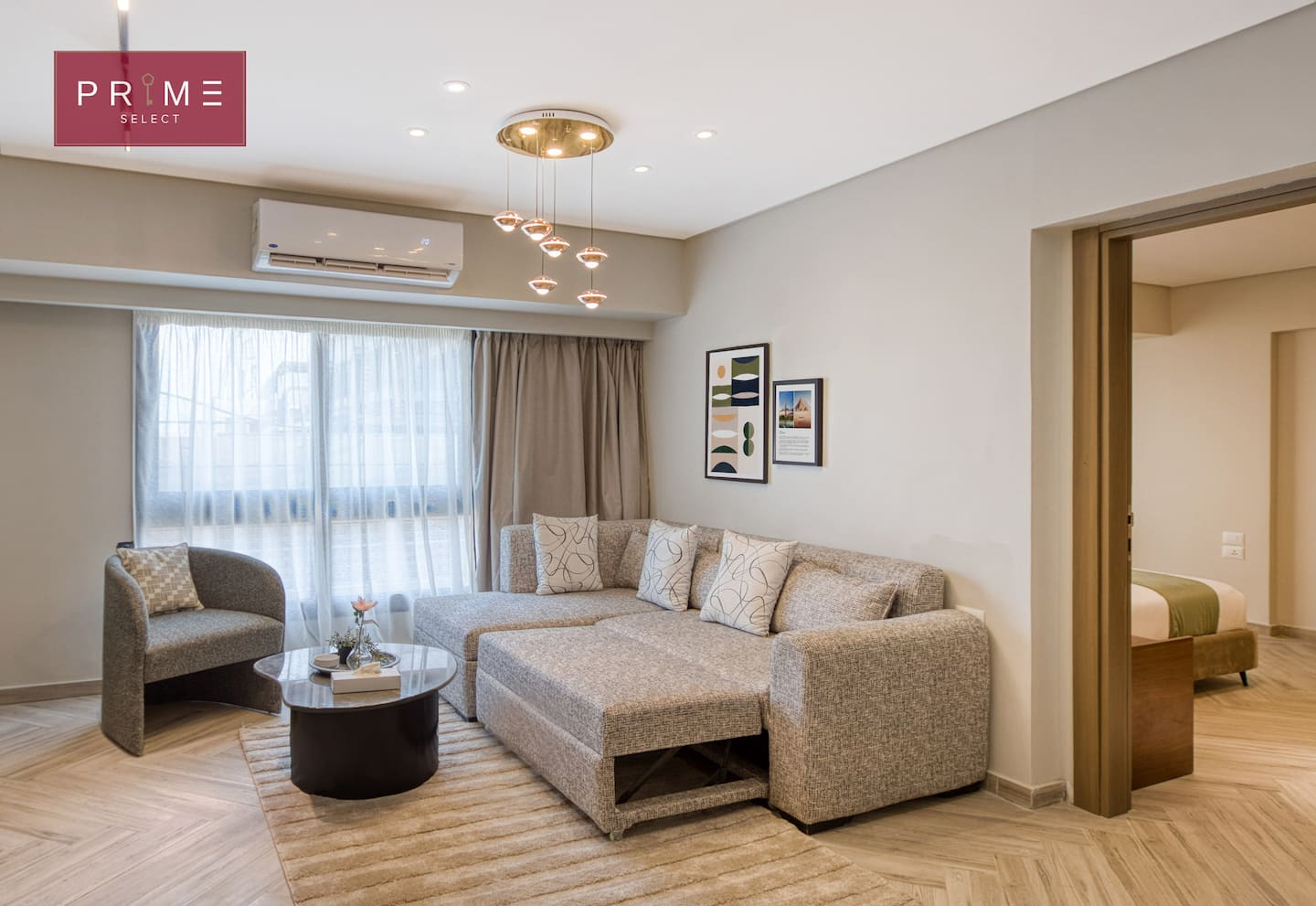 Deluxe One Bdr City View - Prime Residence Arkadia — Studio in Prime Residence Arkadia, Cairo, Egypt — photo 12
