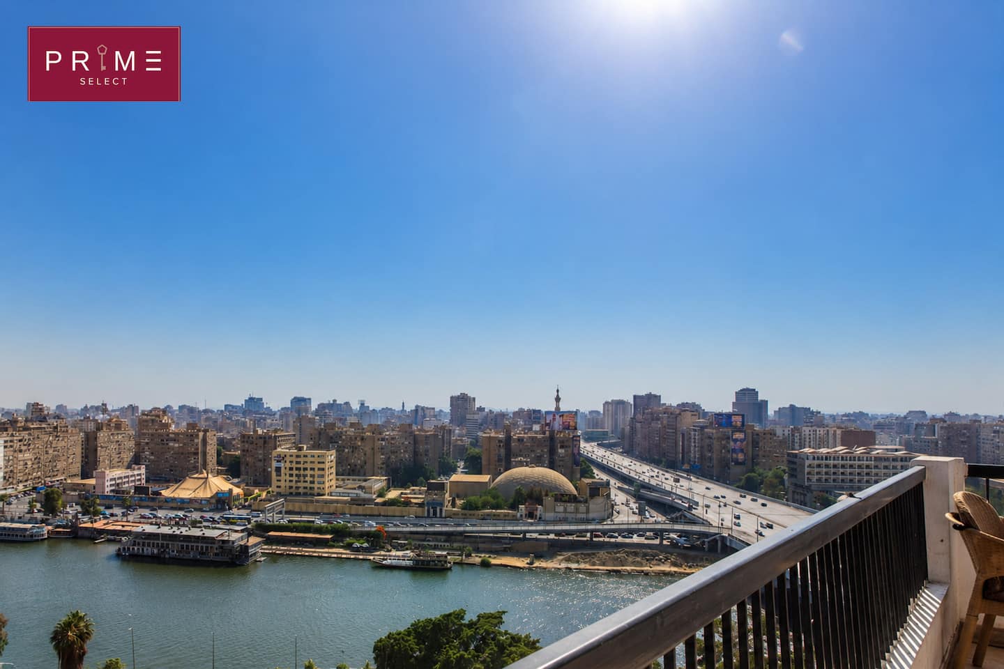 Studio Nile View - Prime Select Zamalek Central — Studio in Prime Select Zamalek Central, Cairo, Egypt — photo 6