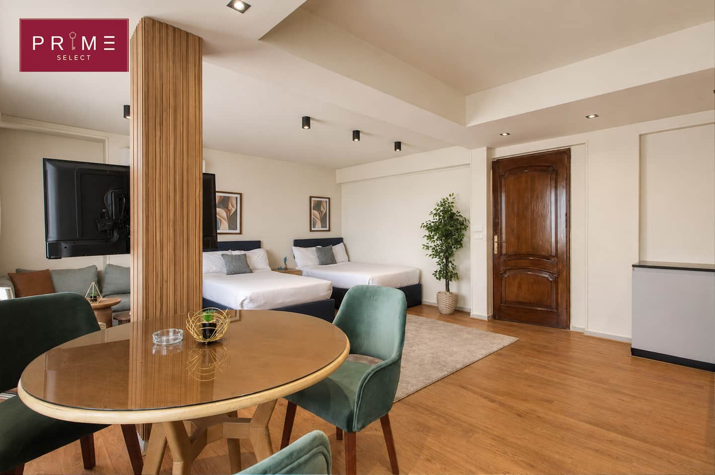 Studio Twin beds - Prime Select Zamalek Central — Studio in Prime Select Zamalek Central, Cairo, Egypt — photo 5