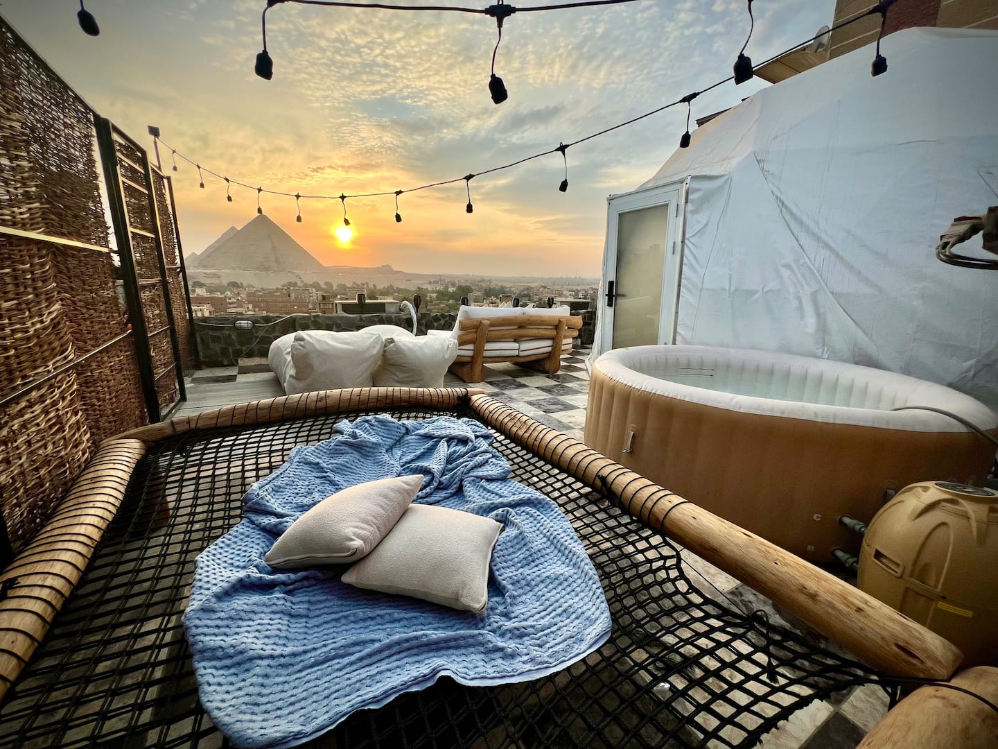 Esfera Celeste. Unique Luxury Dome w/pyramids view — Apartment in Nazlet El Batran, Giza, Egypt — photo 11