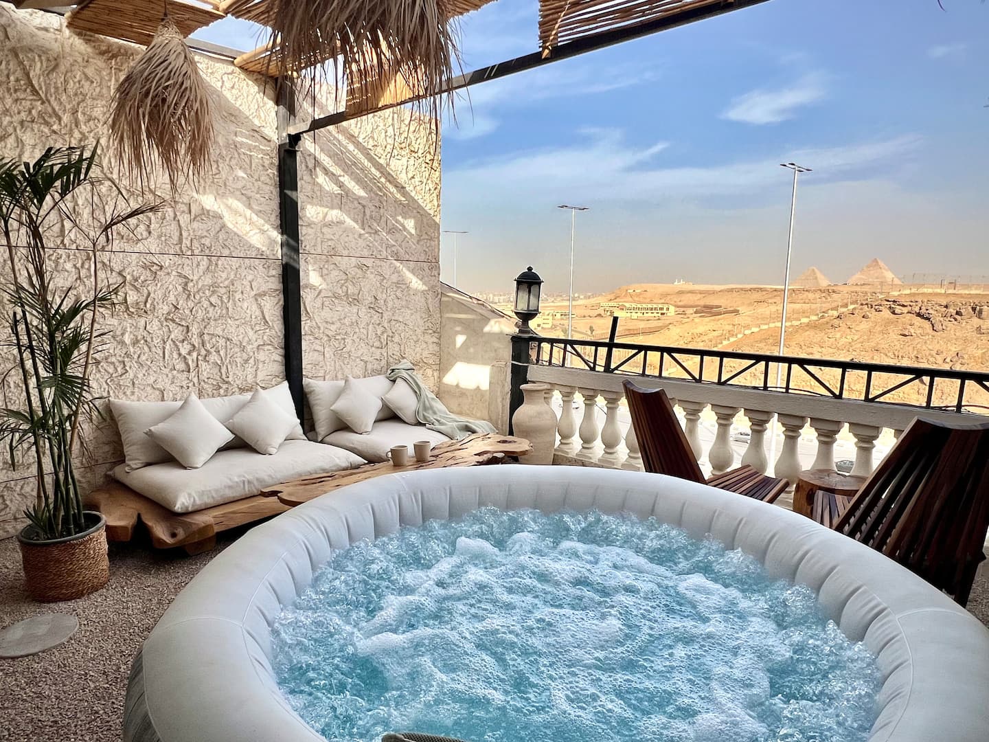 Suspiroo | Skylight + Private Jacuzzi Terrace — Studio in Giza, Egypt — photo 20