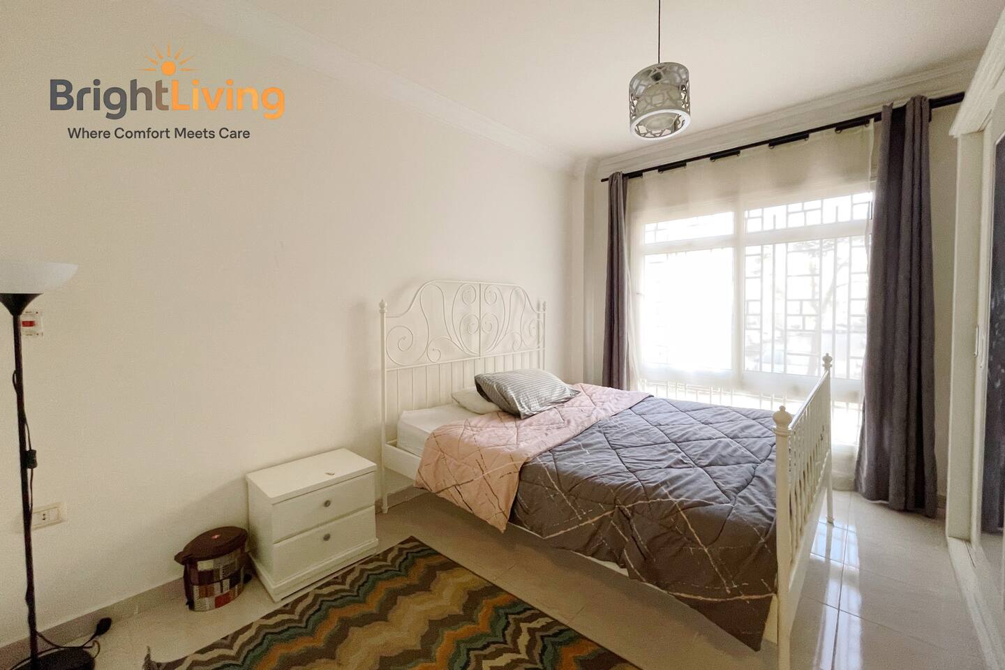 Central/Stylish Cozy 2BR+Patio @ Madinaty compound — Apartment in Madinaty, New Cairo, Egypt — photo 6