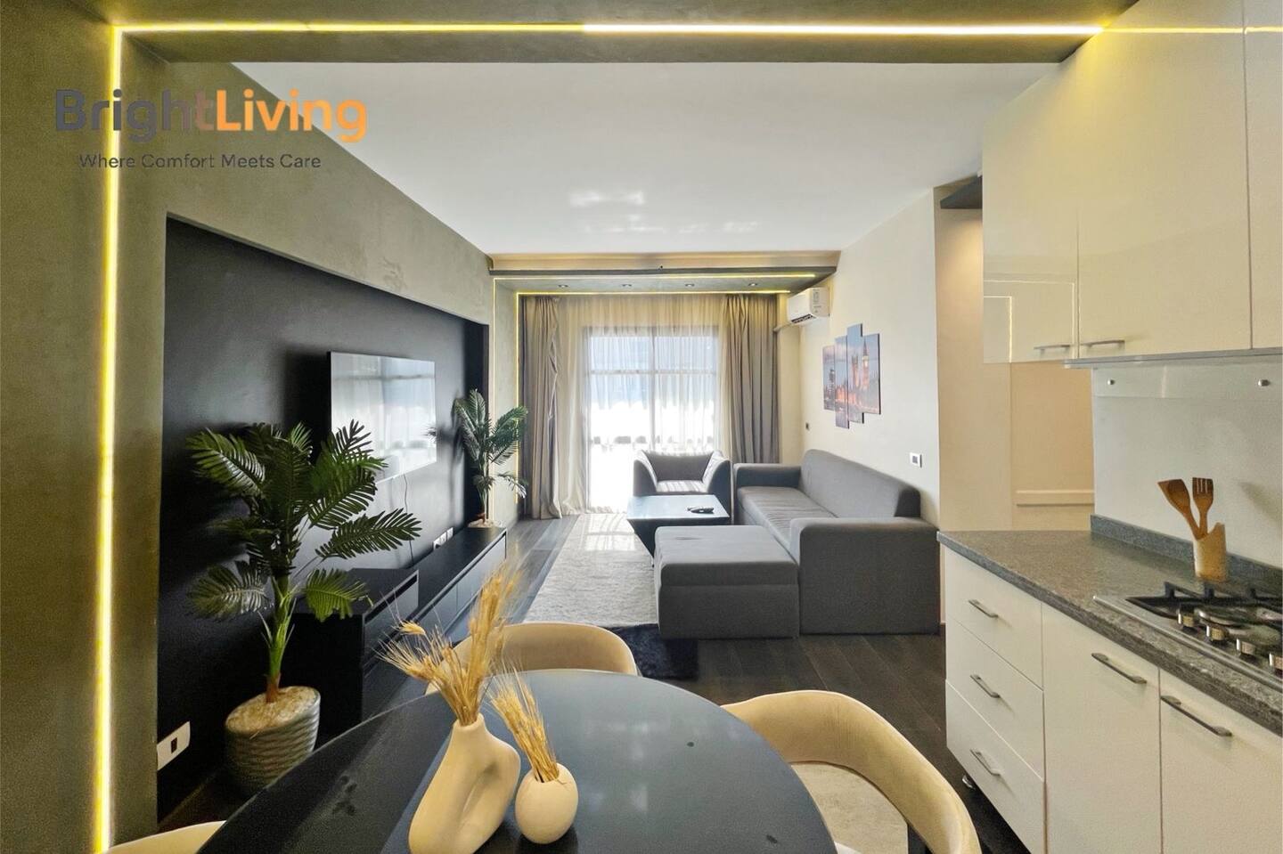 Luxury Living@Madinaty+Lovely Garden View&5G Wifi — Apartment in Madinaty, New Cairo, Egypt — photo 5