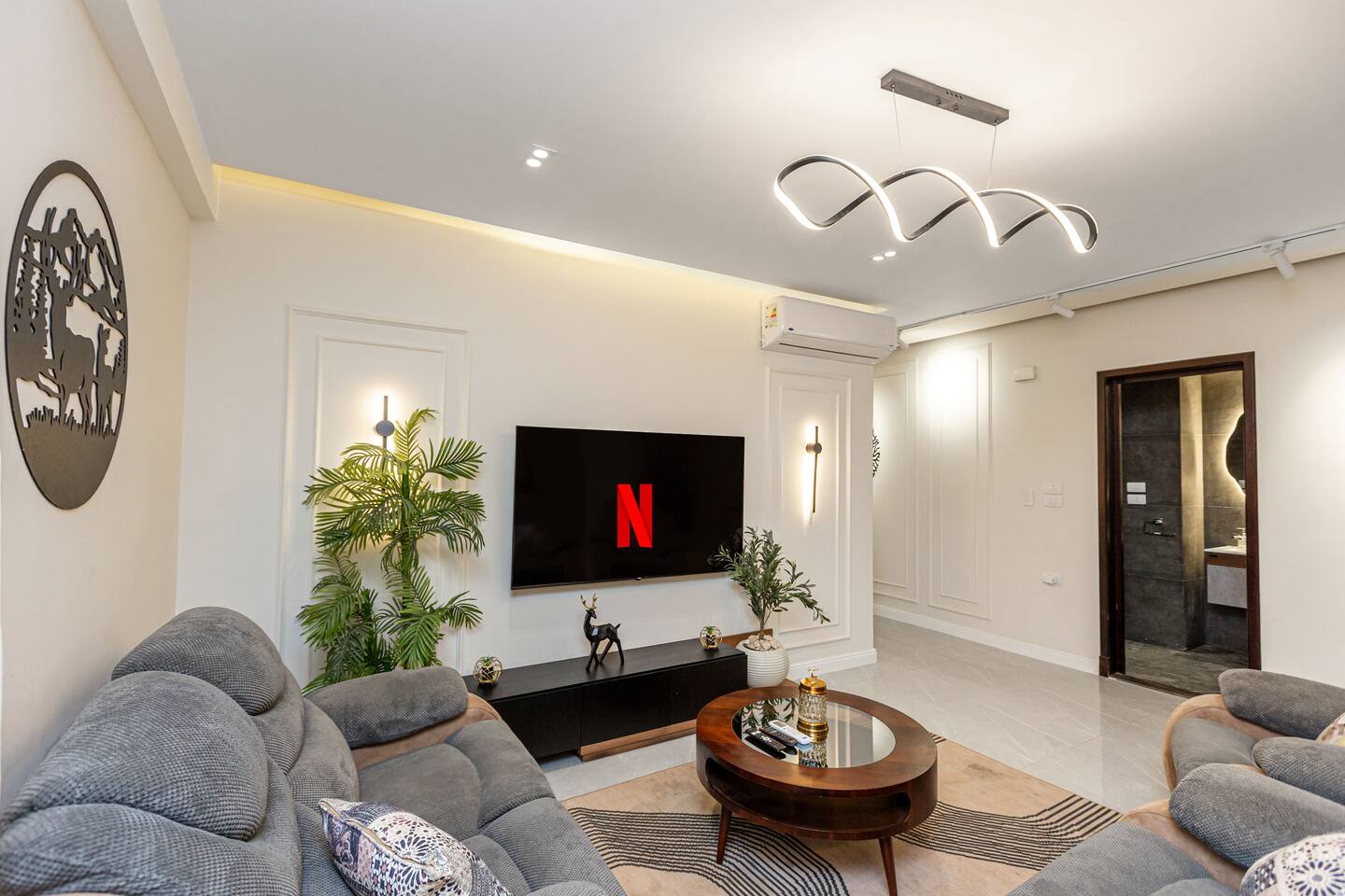 Pure Luxury Awaits-> in our Spacious 2BR Oasis — Apartment in Madinaty, New Cairo, Egypt — photo 8