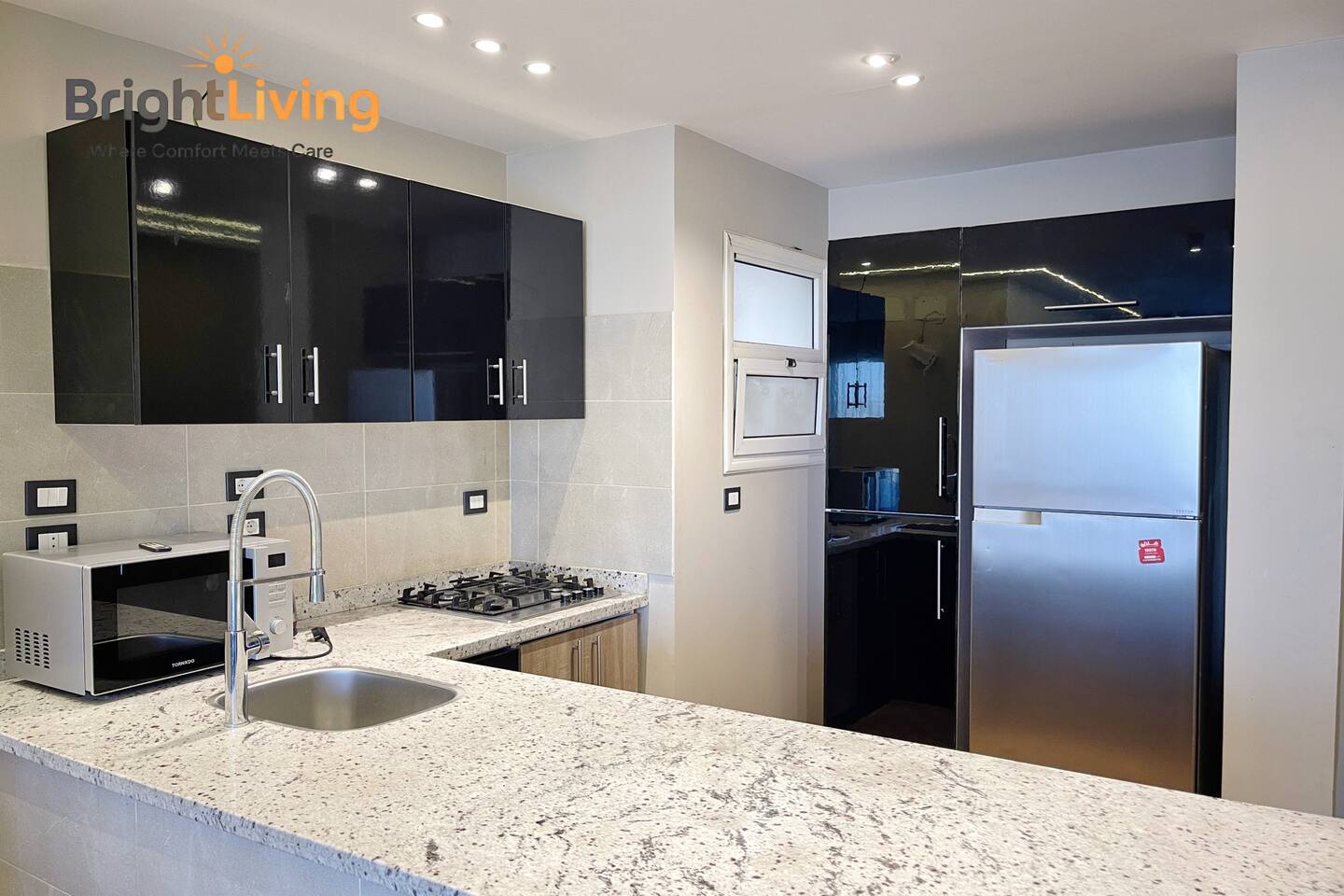 Luxurious 3BR-Stunning Patio&View+5G Wifi@Madinaty — Apartment in Madinaty, New Cairo, Egypt — photo 9